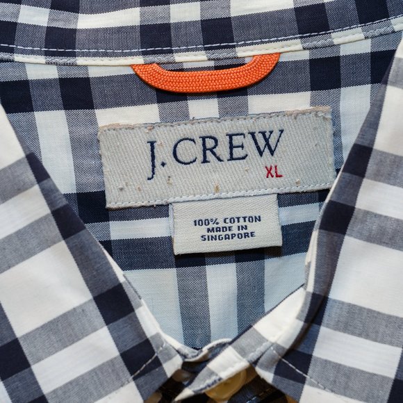 Men's J. Crew cotton button-down plaid shirt - Picture 2 of 3